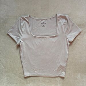 Hollister Tan Baby Tee